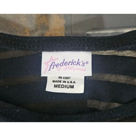 Women's/ Juniors Frederick's Of Hollywood Body Suit Size Medium - Picture 7 of 8